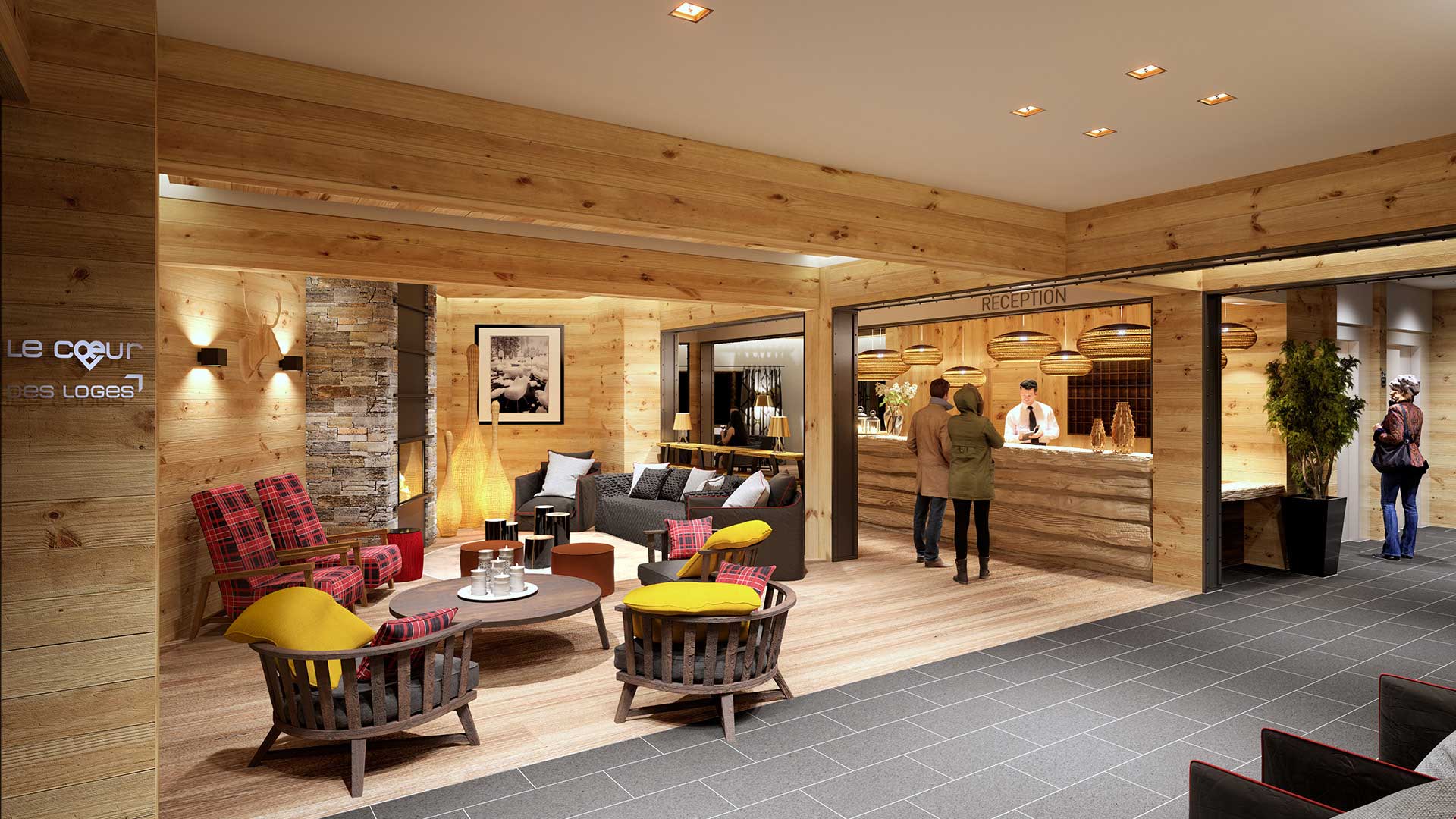 Creation of 3D renderings : Agency 3D architect Lyon.
