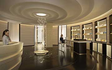 3D Photo interior : Luxurious spa.