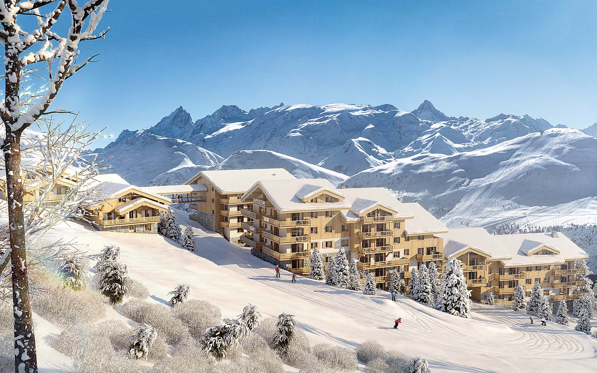 Creation of 3D content made from computer generated images for your real estate project.