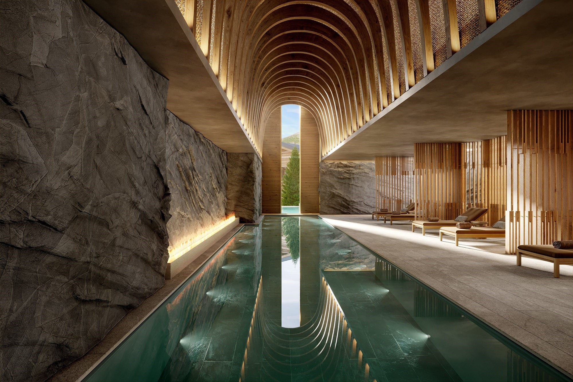 Making Of Piscine Zermatt